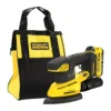 STANLEY FATMAX V20 18V Cordless Detail Sander (SFMCW221D1S-GB) 2 STANLEY FATMAX V20 18V Cordless Detail Sander (SFMCW221D1S-GB) -Silverlife Store 13623738 6414948297940589