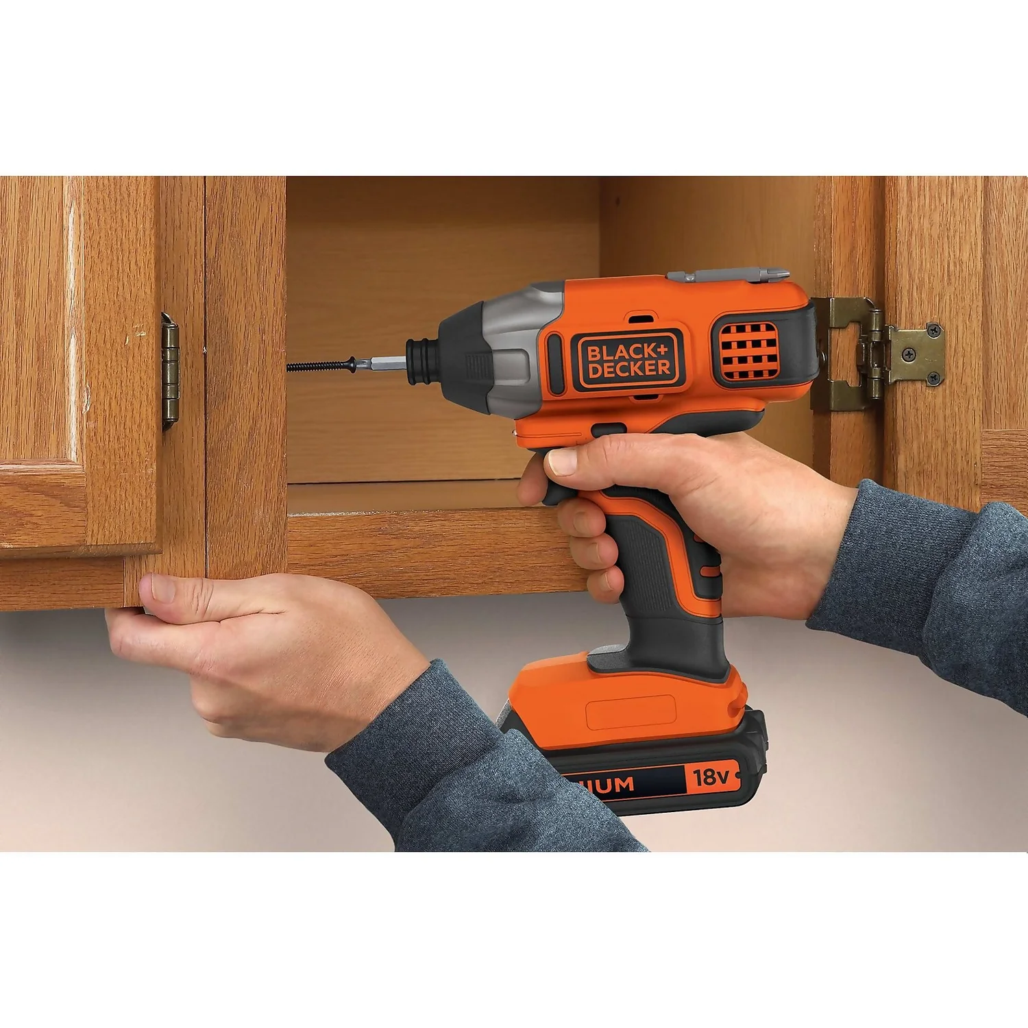 Black & Decker BLACK+DECKER 18V Cordless Impact Driver With Screwdriver Bit (no Battery Included) (BDCIM18N-XJ) 4 Black & Decker BLACK+DECKER 18V Cordless Impact Driver With Screwdriver Bit (no Battery Included) (BDCIM18N-XJ) - Image 2