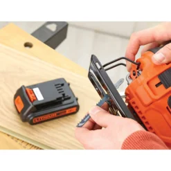 Black & Decker BLACK+DECKER 18V Cordless Jigsaw With Blade – (battery Not Included) (BDCJS18N-XJ) -Silverlife Store 13623743 1024948299585645