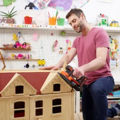 Black & Decker BLACK+DECKER 18V Cordless Detail Mouse Sander (battery Not Included) (BDCDS18N-XJ) -Silverlife Store 13623745 7094948299630873