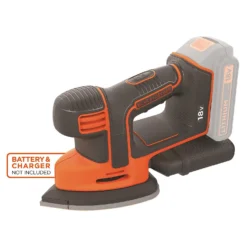 Black & Decker BLACK+DECKER 18V Cordless Detail Mouse Sander (battery Not Included) (BDCDS18N-XJ) -Silverlife Store 13623745 9774958663608044