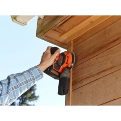 Black & Decker BLACK+DECKER 18V Cordless Random Orbital Sander With Sanding Sheet – Bare Unit (BDCROS18N-XJ) -Silverlife Store 13623746 3254948298691585
