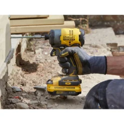 STANLEY FATMAX V20 18V Cordless Brushless Impact Driver (battery Not Included) (SFMCF810B-XJ) -Silverlife Store 13623753 3704948299155961
