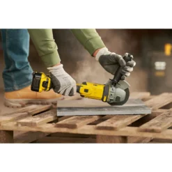 STANLEY FATMAX V20 18V Cordless Angle Grinder (battery Not Included) (SFMCG400B-XJ) -Silverlife Store 13623754 2654948299281637