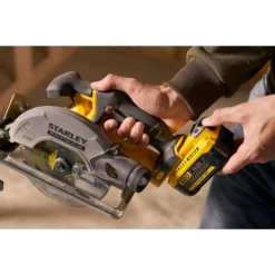 STANLEY FATMAX V20 18V Cordless Circular Saw (battery Not Included) (SFMCS500B-XJ) -Silverlife Store 13623757 1754948298130654