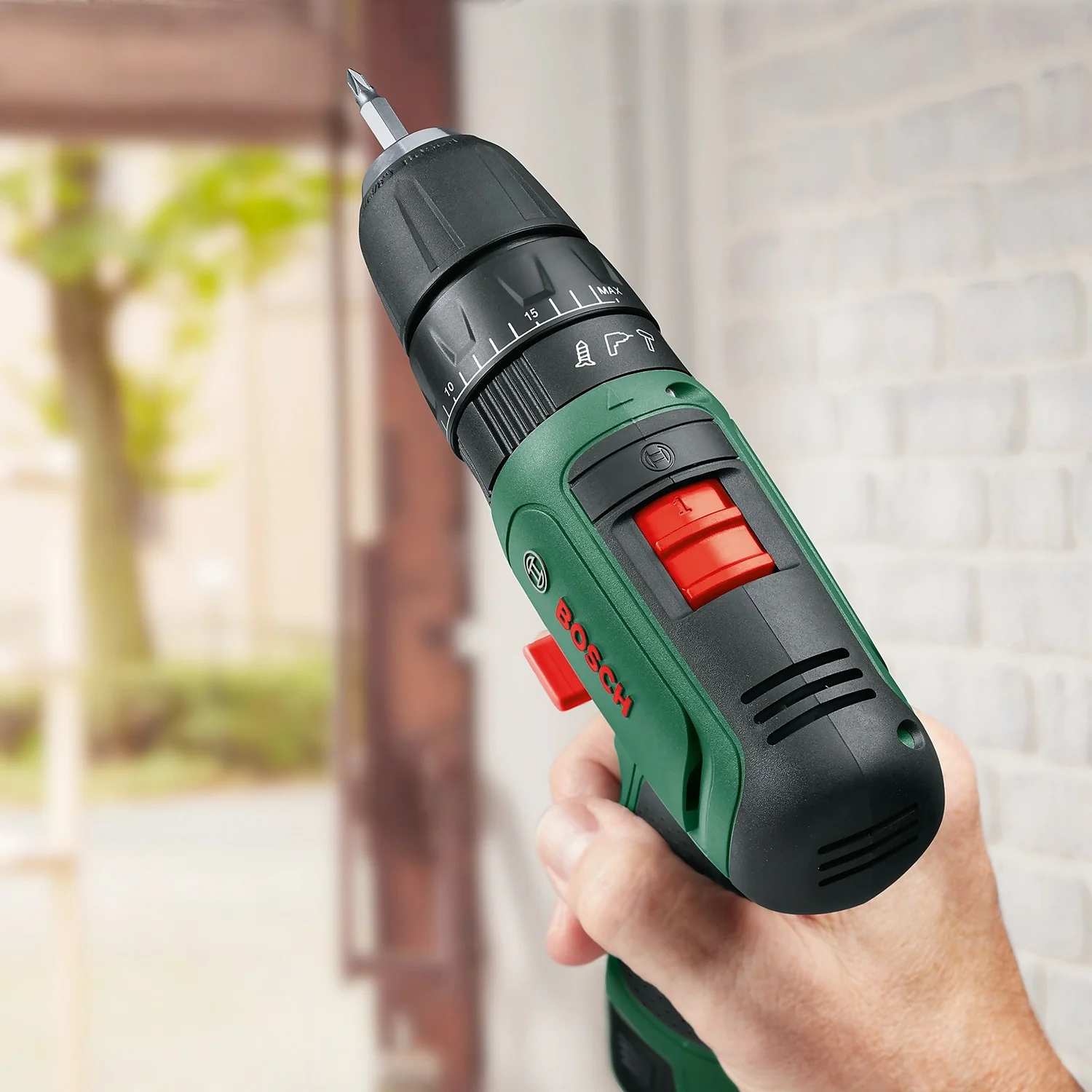 Bosch EasyImpact 1200 Combi Drill With 2x 1.5Ah Batteries & Charger 5 Bosch EasyImpact 1200 Combi Drill With 2x 1.5Ah Batteries & Charger - Image 3
