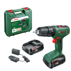 Bosch EasyImpact 18V-40 Combi Drill With 2x 1 5Ah Batteries & Charger