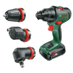 Bosch AdvancedImpact 18 Impact Driver With 1 X 2.5 Ah Battery, Charger & 3 Attachment Set