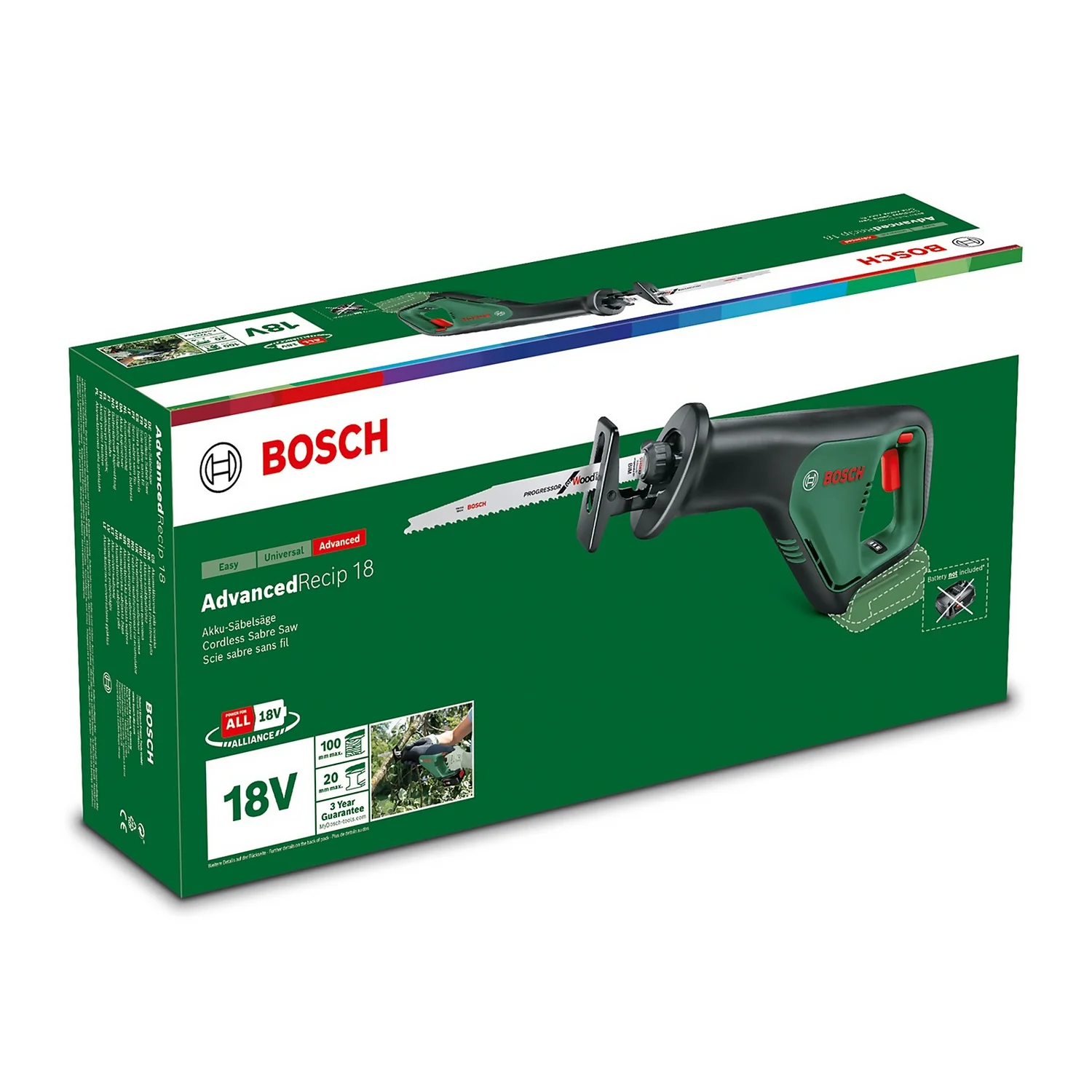 Bosch AdvancedRecip 18 Reciprocating Saw (no Battery Included) 11 Bosch AdvancedRecip 18 Reciprocating Saw (no Battery Included) - Image 9