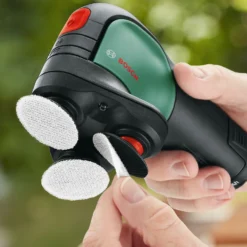 Bosch EasyCurvSander 12 Disc Sander & Polisher With 1 X 2.5 Ah Battery & Charger -Silverlife Store 13910224 5414981986713736