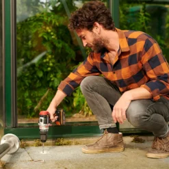 Worx WX354 20v Cordless Brushless Combi Hammer Drill With X2 2.0Ah Batteries -Silverlife Store 14229056 1945019848998605