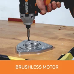 Worx WX261 20v Cordless Brushless Impact Driver With X2 2.0Ah Batteries 14 Worx WX261 20v Cordless Brushless Impact Driver With X2 2.0Ah Batteries -Silverlife Store 14229057 1315019849323097