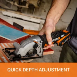 Worx WX527 20v 2.0Ah Worxsaw Cordless Compact Circular Saw -Silverlife Store 14229058 1075019849431829