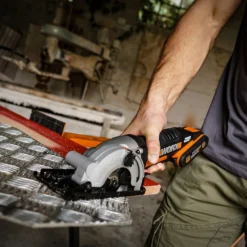 Worx WX527 20v 2.0Ah Worxsaw Cordless Compact Circular Saw -Silverlife Store 14229058 1615019849201159