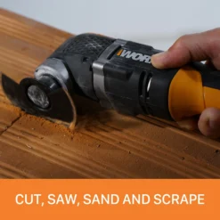 Worx WX696 20v 2.0Ah Sonicrafter Cordless Oscillating Multi Tool -Silverlife Store 14229061 1305019849362445