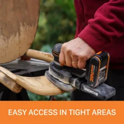 Worx WX822 20v 2.0Ah Cordless Detail Sander -Silverlife Store 14229063 1395019849597009