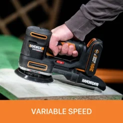 Worx WX820 20v 2.0Ah Cordless Multi Sander -Silverlife Store 14229064 6105019848871045