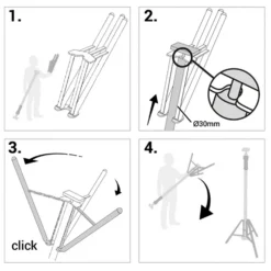 PIHER Tripod For Multi Props -Silverlife Store 14540643 1275045470905993